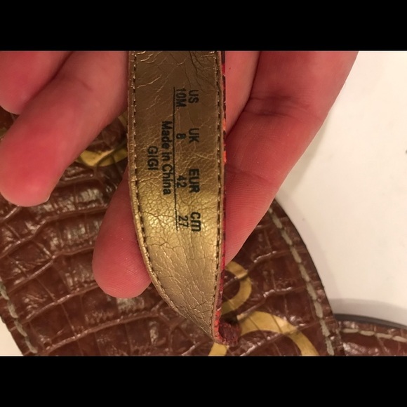 Orange Sandals - Picture 5 of 5